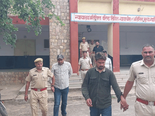 दौसा में अमेजन से 20 लाख की धोखाधड़ी: असली एप्पल वॉच निकालकर पार्सल में रखी नकली घड़ियां, 4 गिरफ्तार
