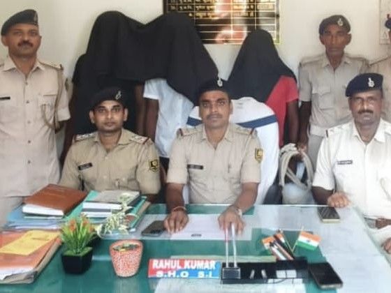 समस्तीपुर में अमन सहनी गिरोह के तीन गुर्गे गिरफ्तार, बड़ी लूट की साजिश नाकाम