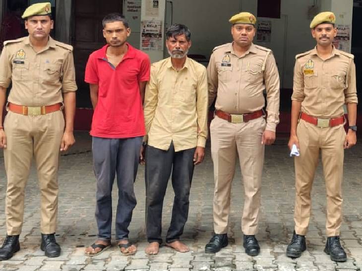 झांसी में पुलिस और चोरों के बीच मुठभेड़: तीन दुकानों में चोरी करने वाले दो आरोपी गिरफ्तार