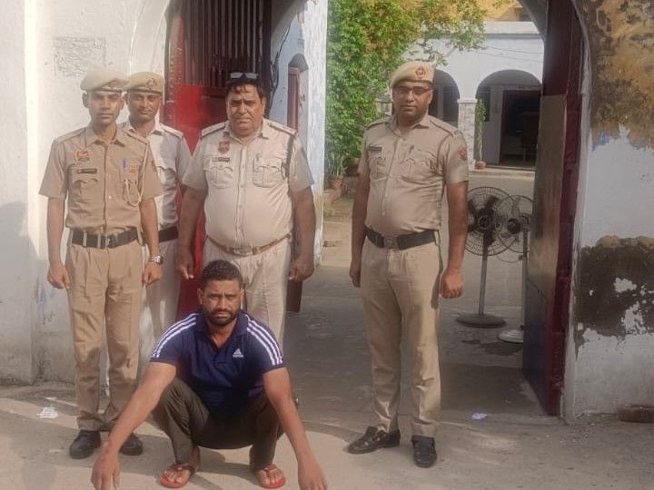 नूंह एसएचओ के ड्राइवर का अपहरण और मारपीट: हिस्ट्रीशीटर गिरफ्तार, 21 मामले पहले से दर्ज