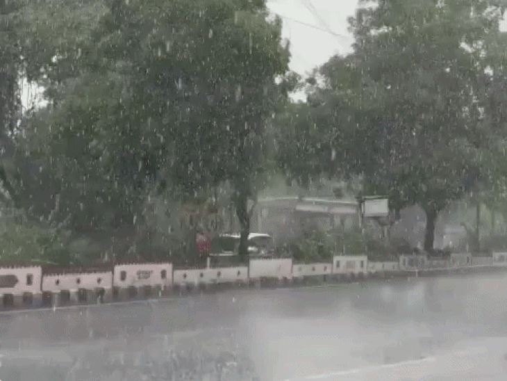 उदयपुर में मानसून की दस्तक: बारिश से बदला मौसम का मिजाज, सलूंबर में हुई झमाझम