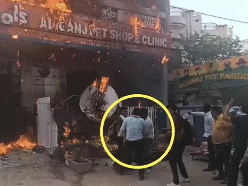 लखनऊ कोचिंग अग्निकांड: धुएं में घुटीं 15 छात्रों की सांसें, बाथरूम बना मौत का जाल